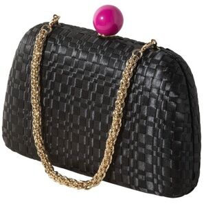 New Shiraleah Black Lavinia Minaudiere